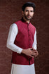 MAR00N-WAIST COAT-(BWR-505)